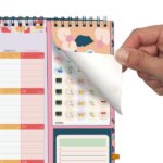 Finocam Sep Calendario da parete - 16 mesi - Vista mensile - Formato Plus - 215x325 mm - Doppia spirale metallica - Carta da 140 g/m² - Spazio per appunti - Anello porta penna - Multicolore - immagine 5