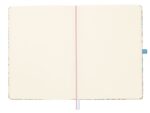 Finocam Moniquilla Quaderno con copertina rigida - 72 fogli - Formato A5 - 148x210 mm - Carta crema da 80 g/m² - Liscia - Tasca interna - Chiusura con elastico - Fogli microperforati - Multicolore - immagine 4