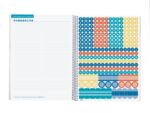 Finocam Organizzazione Agenda per insegnanti senza date - Settimana in formato verticale - 230x310 mm - Copertina in polipropilene - Carta da 80 g/m² - Spirale metallica - Colore blu - immagine 5