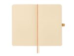 Finocam Nexo Quaderno a Copertina Morbida - 72 Fogli - 90x150 mm - Carta Crema da 80 g/m² - Liscia - Tasca Interna - Chiusura con Elastico - Fogli Microperforati - Colore Cammello - immagine 4