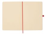 Finocam Nexo Quaderno a Copertina Morbida - 72 Fogli - Formato A5 - 148x210 mm - Carta Crema da 80 g/m² - Liscio - Tasca Interna - Chiusura con Elastico - Fogli Microperforati - Colore Rosso - immagine 4