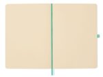 Finocam Nexo Quaderno a copertina morbida - 72 fogli - Formato A5 - 148x210 mm - Carta crema da 80 g/m² - Liscia - Tasca interna - Chiusura con elastico - Fogli microperforati - Colore turchese - immagine 4