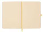 Finocam Nexo Quaderno a Copertina Morbida - 72 Fogli - Formato A5 - 148x210 mm - Carta Crema da 80 g/m² - Liscia - Tasca Interna - Chiusura con Elastico - Fogli Microperforati - Colore Giallo - immagine 4