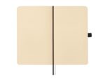 Finocam Nexo Quaderno a Copertina Morbida - 72 Fogli - 90x150mm - Carta Crema da 80g/m2 - Tasca Interna - Chiusura con Elastico - Portapenne - Fogli Microperforati - Colore Nero - immagine 4