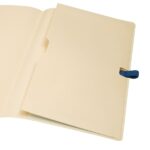 Finocam Nexo Quaderno a Copertina Morbida - 72 Fogli - 90x150mm - Righe Orizzontali - Carta Crema da 80g/m2 - Tasca Interna - Portapenne - Fogli Microperforati - Colore Blu Marino - immagine 5