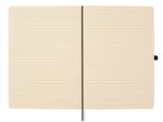 Finocam Nexo Quaderno a Copertina Morbida - 72 Fogli - Formato B5 - 176x250mm - Righe Orizzontali - Carta Crema da 80g/m² - Tasca Interna - Portapenne - Fogli Microperforati - Colore Nero - immagine 4