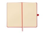 Finocam Nexo Quaderno con copertina rigida - 72 fogli - 90x150 mm - Carta crema da 80 g/m² - Liscia - Tasca interna - Chiusura con elastico - Fogli microperforati - Colore rosso - immagine 4
