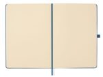 Finocam Nexo Quaderno con copertina rigida - 72 fogli - Formato A5 - 148x210 mm - Carta crema da 80 g/m² - Liscia - Tasca interna - Chiusura con elastico - Fogli microperforati - Colore blu navy - immagine 4
