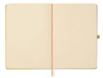 Finocam Nexo Quaderno a Copertina Rigida - 72 Fogli - Formato A5 - 148x210 mm - Carta Crema da 80 g/m² - Liscio - Tasca Interna - Chiusura con Elastico - Fogli Microperforati - Colore Cammello - immagine 4