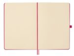 Finocam Nexo Taccuino con copertina rigida - 72 fogli - Formato A5 - 148x210 mm - Carta crema da 80 g/m² - Liscia - Tasca interna - Chiusura con elastico - Fogli microperforati - Colore fucsia - immagine 4