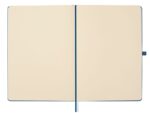Finocam Nexo Quaderno a Copertina Rigida - 72 Fogli - Formato B5 - 176x250 mm - Carta Crema da 80 g/m² - Liscio - Tasca Interna - Chiusura con Elastico - Fogli Microperforati - Colore Blu Marino - immagine 4