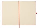 Finocam Nexo Quaderno con copertina rigida - 72 fogli - Formato B5 - 176x250 mm - Carta crema da 80 g/m² - Liscia - Tasca interna - Chiusura con elastico - Fogli microperforati - Colore rosso - immagine 4