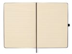 Finocam Nexo Quaderno a Copertina Rigida - 72 Fogli - Formato A5 - 148x210mm - Righe Orizzontali - Carta Crema da 80g/m2 - Tasca Interna - Portapenne - Fogli Microperforati - Colore Nero - immagine 4