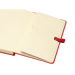 Finocam Class Quaderno con copertina rigida - 96 fogli - 100x150 mm - Carta crema da 80 g/m² - Liscia - Tasca interna - Chiusura con elastico - Fogli microperforati - Colore rosso - immagine 3