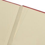 Finocam Class Quaderno con copertina rigida - 96 fogli - 100x150 mm - Carta crema da 80 g/m² - Liscia - Tasca interna - Chiusura con elastico - Fogli microperforati - Colore rosso - immagine 4