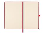 Finocam Class Quaderno a Copertina Rigida - 96 Fogli - 130x210mm - Carta Crema da 80g/m2 - Liscia - Tasca Interna - Chiusura con Elastico - Fogli Microperforati - Colore Rosso - immagine 4