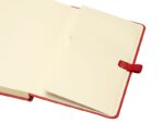 Finocam Class Quaderno a Copertina Rigida - 96 Fogli - 130x210mm - Carta Crema da 80g/m2 - Liscia - Tasca Interna - Chiusura con Elastico - Fogli Microperforati - Colore Rosso - immagine 5