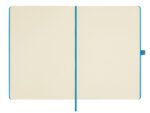 Finocam Modern Taccuino con copertina leggera - 72 fogli - Formato A5 - 148x210 mm - Carta crema da 80 g/m² - Liscio - Tasca interna - Chiusura con elastico - Fogli microperforati - Colore nero - immagine 4