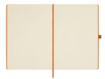 Finocam Modern Quaderno con copertina leggera - 72 fogli - Formato A5 - 148x210 mm - Carta crema da 80 g/m² - Liscia - Tasca interna - Chiusura con elastico - Fogli microperforati - Colore blu - immagine 4