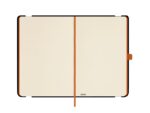 Finocam Modern Quaderno con copertina leggera - 72 fogli - 100x150 mm - Carta crema da 80 g/m² - Tasca interna - Chiusura con elastico - Fogli microperforati - Colore blu - immagine 4