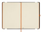 Finocam Modern Taccuino con Copertina Leggera - 72 Fogli - Formato A5 - 148x210mm - Carta Crema da 80g/m2 - Tasca Interna - Chiusura con Elastico - Fogli Microperforati - Colore Blu - immagine 4