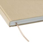 Finocam Jazz Libro degli ospiti - 80 fogli - 250x250 mm - Carta avorio da 120 g/m² - Copertina in tessuto - Colore crema - immagine 5