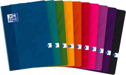 Taccuino rilegato con copertina morbida Oxford Classic A4 Seyes con margini - Carta di alta qualità - Quadretti Seyes - Formato A4 - Ideale per studenti