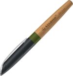 5 mm - Impugnatura ergonomica in bioplastica - Ricaricabile - Legno certificato FSC - Inchiostro blu