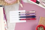 Stabilo Worker+ Naturecolors Wildflower Espositore con 30 penne a inchiostro liquido - Tratto 0,5 mm - Scrittura fluida e precisa - Inchiostro blu - Corpo interamente in gomma - immagine 4