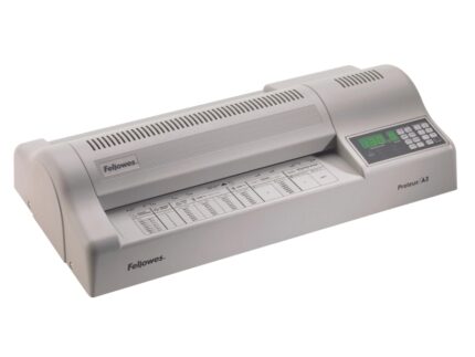 Fellowes Proteus Plastificatrice A3 - Utilizzo a caldo e a freddo - 6 rulli - Temperatura e velocità regolabili - Buste fino a 250 micron - Spessore fino a 2 mm - 31
