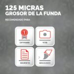 Fellowes Confezione da 100 buste per plastificazione - Formato A3 - Retro adesivo - Effetto lucido - 125 micron - Trasparenti - immagine 4