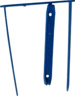 Fellowes Confezione da 100 graffette - Plastica PP - 110 mm - Supporta fino a 600 fogli da 80 g - Colore blu