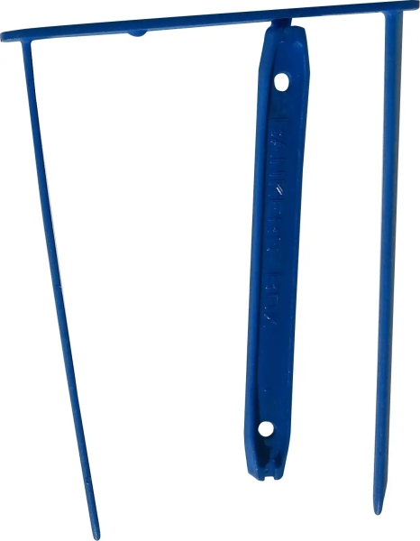 Fellowes Confezione da 100 graffette - Plastica PP - 110 mm - Supporta fino a 600 fogli da 80 g - Colore blu