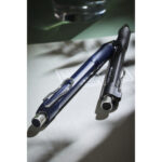 Faber-Castell Beyond Ball Penna a sfera a scatto - Punta 1 mm - Tratto 0,5 mm - Impugnatura antiscivolo - Inchiostro blu - Corpo blu - immagine 3