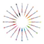 Edding 5300 Acrylic Espositore con 137 pennarelli acrilici permanenti - Punta smussata 1-2 mm - Tratto sottile - Resistente alla luce - Asciugatura rapida - Colori assortiti, gamma completa - immagine 5