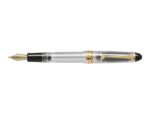 Pilot Custom 823 M Penna Stilografica - Pennino in oro 14K - Corpo trasparente - In confezione regalo singola con un calamaio Pilot