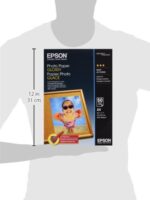 Epson Photo Glossy Confezione da 50 fogli di carta fotografica - A4 - Grammatura 200 g/m² - Finitura lucida - Compatibile con stampanti a getto d'inchiostro - Colore bianco - immagine 2