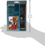 Epson Value Glossy Photo Pack da 20 fogli di carta fotografica - 10x15 cm - Grammatura 183 g/m² - Finitura lucida - Compatibile con stampanti a getto d'inchiostro - Colore bianco - immagine 2