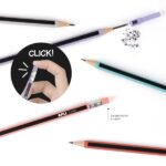 Espositore Apli con 25 portamine da 2,0 mm - Con temperino - Colori assortiti - immagine 3