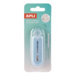 Apli Nordik Espositore da 18 nastri correttori da 5 mm x 6 m - Applicazione pulita e precisa - Copertura rapida - Corpo in colori pastello - immagine 4