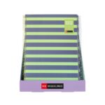Miquel Rius Between The Lines Espositore con 12 Notebook1 A4 80 fogli Griglia 5x5