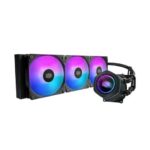 Cooler Master Masterliquid 360 Core Nex ARGB Kit di raffreddamento a liquido - Ventole ARGB preinstallate  - Illuminazione "Specchio infinito" - Colore: nero