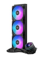 Cooler Master Masterliquid 360 Core Nex ARGB Kit di raffreddamento a liquido - Ventole ARGB preinstallate  - Illuminazione "Specchio infinito" - Colore: nero - immagine 2