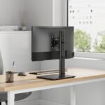 Aisens Supporto da tavolo Eco con base girevole e inclinabile per monitor/TV da 17-34" - Peso massimo 12 kg - Colore: nero - immagine 5