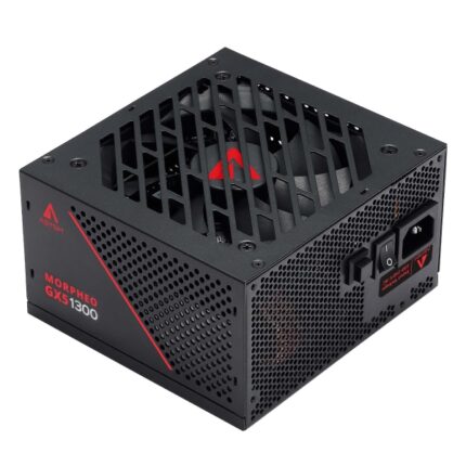 Alimentatore Abysm Gaming Morpheo GX5 da 1300 W - Cybenetics Platimu - ATX completamente modulare da 850 W - Ventola da 120 mm - Nero