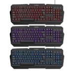 Coolbox Pack Gaming XWING 2 4 in 1 (portoghese) - Tastiera RGB - Mouse da 7200 DPI - Cuffie RGB USB - Tappetino antiscivolo - Colore: nero - immagine 2