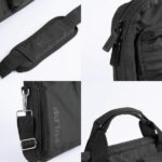 Milan Shadow - Borsa per laptop fino a 17" - Scomparto principale imbottito - 3 tasche esterne - Manici e tracolla - Chiusura con cerniera - Colore: nero - immagine 3