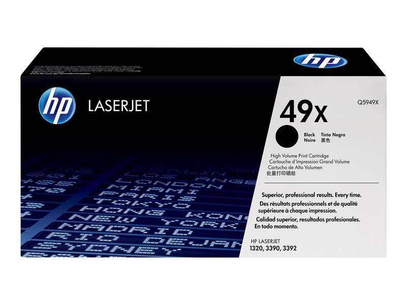 HP Q5949X Nero Cartuccia toner originale - 49X HP Q5949X Nero Cartuccia toner originale - 49X