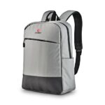 6" - Morbida imbottitura interna - Resistente all'acqua - Tasca esterna + 2 tasche laterali - Colore grigio