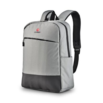 6" - Morbida imbottitura interna - Resistente all'acqua - Tasca esterna + 2 tasche laterali - Colore grigio
